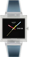 Swatch Square Biosourced WHAT IF... SEE THRU BLACK? SO38K700