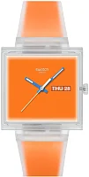 Swatch Square Biosourced WHAT IF... SEE THRU ORANGE? SO38K704