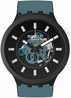 Swatch Pay Big Bold Bioceramic NIGHT TRIP PAY SB03B111-6000