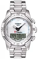 Tissot T-Touch II Lady Polished Titanium Diamonds T047.220.44.116.00