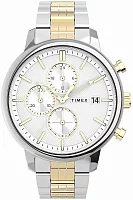 Timex Chicago Chronograph 45mm Stainless Steel Bracelet TW2V01800