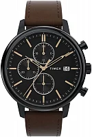 Timex Chicago Chronograph 45mm Leather Strap TW2W13200