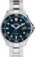 Timex Deepwater Meridian 200 44mm Stainless Steel Bracelet TW2W81900