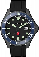 Timex Deepwater Tiburon Automatic 44mm Synthetic Rubber Strap TW2W21100