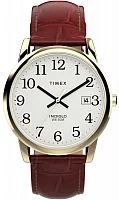 Timex Easy Reader 35mm Leather Strap Indiglo TW2W95500