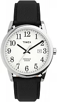 Timex Easy Reader 38mm Leather Strap Indiglo TW2P75600