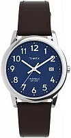Timex Easy Reader Gent Leather Strap Indiglo TW2V75200