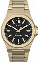 Timex Essex Ave Thin 40mm Gold Tone Stainless-Steel Bracelet Watch TW2V02100
