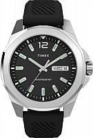 Timex Essex Avenue Day-Date 46mm Leather Strap TW2W42900