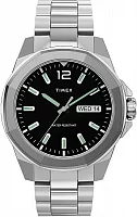 Timex Essex Avenue Day-Date 44mm Stainless Steel Bracelet TW2U14700