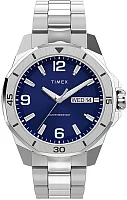 Timex Essex Avenue Day-Date 46mm Stainless Steel Bracelet TW2W79500