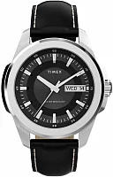 Timex Essex Day-Date 45mm Leather Strap TW2Y20600