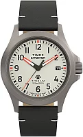Timex Expedition North Field Titanium 38mm Eco-Friendly Leather Strap TW2W78200