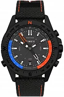 Timex Expedition North Tide Temp Compass 43mm Eco-Friendly Fabric Strap Indiglo TW2V03900
