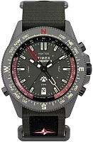 Timex Expedition North Tide Temp Compass 43mm Eco-Friendly Fabric Strap Indiglo TW2W91100