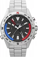 Timex Expedition North Tide Temp Compass 43mm Stainless Steel Bracelet Indiglo TW2V41800