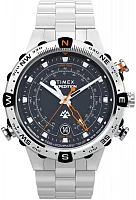 Timex Expedition North Tide Temp Compass 45mm Stainless Steel Bracelet Indiglo TW2Y12900