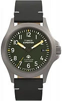 Timex Expedition Titanium Quartz 38mm Leather Strap TW2W78100