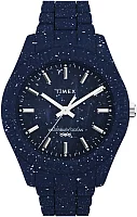 Timex From Waste to Wrist Legacy Ocean 42mm Recycled Plastic Bracelet TW2V37400