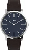 Timex Gallery Classic 40mm Leather Strap TW2W43700