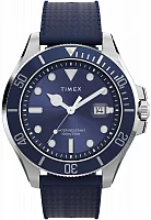 Timex Harborside Coast 43mm Synthetic Rubber Strap TW2Y05000