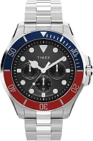 Timex Harborside Coast Multifunction 43mm Stainless Steel TW2Y33300