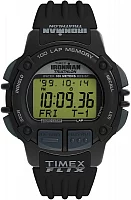Timex Ironman Triathlon Modern Vintage Flix 100 Lap Indiglo Classic Black TW5M63000