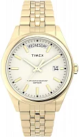 Timex Legacy Day-Date 36mm Stainless Steel Bracelet TW2V68300