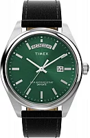 Timex Legacy Day-Date 41mm Leather Strap TW2W57300