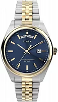 Timex Legacy Day-Date 41mm Stainless Steel Bracelet TW2W42600