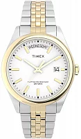 Timex Legacy Day-Date 36mm Stainless Steel Bracelet TW2V68500