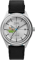 Timex Marlin Automatic x The Jetsons 38mm Leather Strap Watch TW2Y56300