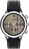 Timex Marlin Chronograph Tachymeter 40mm Leather Strap TW2W98900