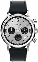 Timex Marlin Chronograph Tachymeter 40mm Leather Strap TW2W10300