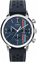Timex Marlin Chronograph Tachymeter 40mm Leather Strap TW2W99000
