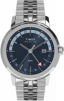 Timex Marlin Quartz GMT 40mm Stainless Steel Bracelet TW2Y47600