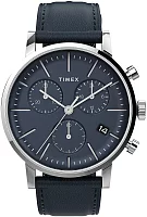 Timex Midtown Chronograph 40mm Leather Strap TW2V36800