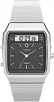 Timex Q Timex 1982 Reissue 33mm Stainless Steel Bracelet TW2Y05900