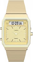 Timex Q Timex 1982 Reissue 33mm Stainless Steel Bracelet TW2Y06000
