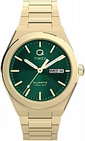 Timex Q Timex Continental Day-Date 39mm Stainless Steel Bracelet TW2Y35100