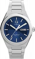 Timex Q Timex Continental Day-Date 39mm Stainless Steel Bracelet TW2Y25100