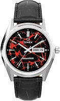 Timex Q Timex Red Vega 1978 Reissue 38mm Leather Strap TW2Y55700