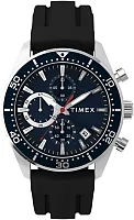 Timex Ridgefield Chronograph 42mm Silicone Strap TW2Y62300