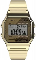 Timex T80 34mm Stainless Steel Expansion Band Indiglo TW2R79000