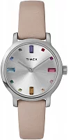 Timex Transcend 31mm Crystals Leather Strap TW2W46200