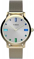 Timex Transcend 31mm Stainless Steel Mesh Band Watch TW2U86900