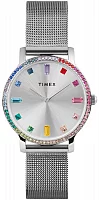 Timex Transcend 34mm Stainless Steel Bracelet TW2W19100