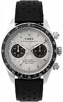 Timex Waterbury Heritage Chronograph 39mm Leather Strap TW2Y19300
