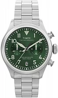 Timex Waterbury Ace Chronograph 41mm Stainless Steel Bracelet TW2Y19100