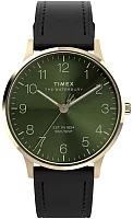 Timex Waterbury Classic 40mm Leather Strap Indiglo TW2W75900